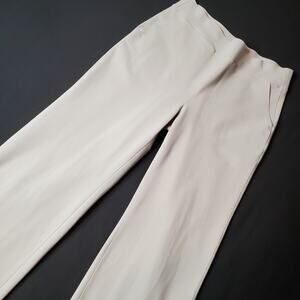 Epoque Evolution Women's Size 8 Minimalist Trouser Wide Leg Split Hem Gray